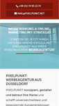 Mobile Screenshot of pixelpunkt.net